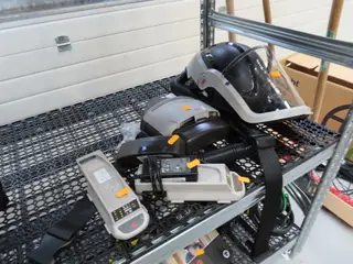 Åndedrætsværn 3M Versaflo M-300 med filter 3M Versaflo samt batteri