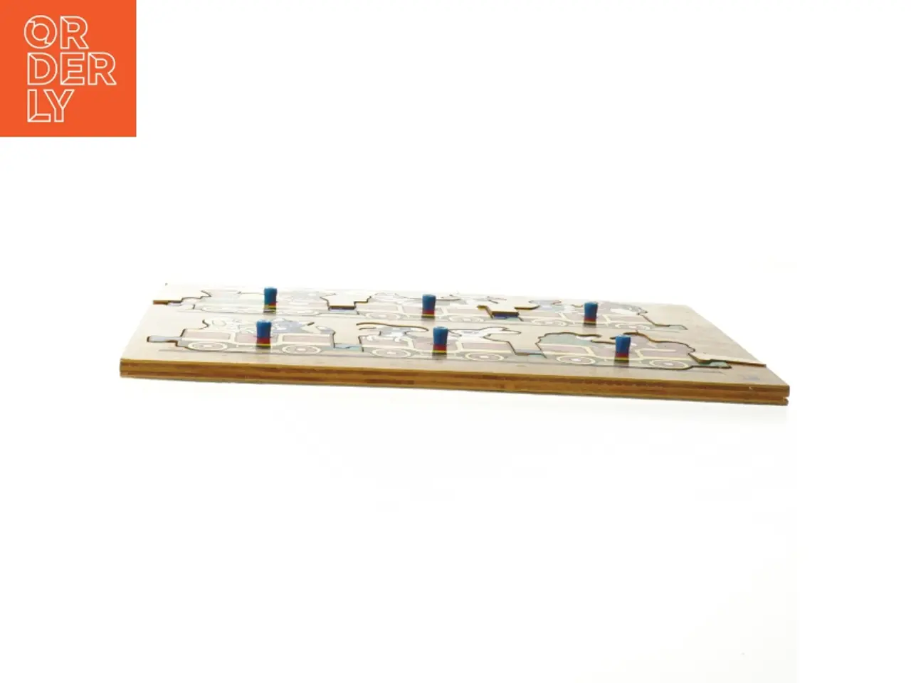 Billede 3 - Træpuslespil med dyr (str. 30x21 cm)