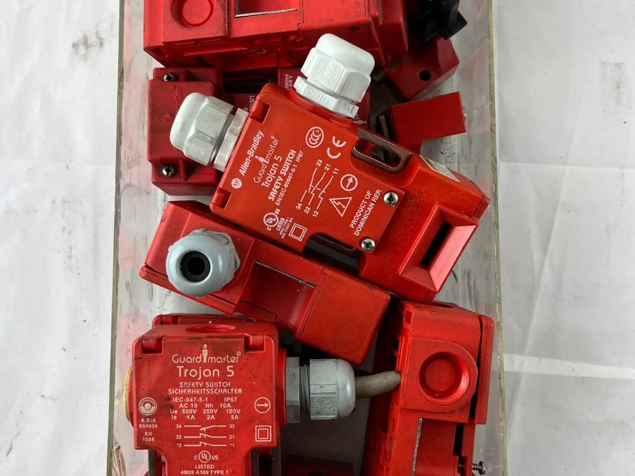 Billede 3 - parti 8x Safety Interlock Switches GuardMaster 5