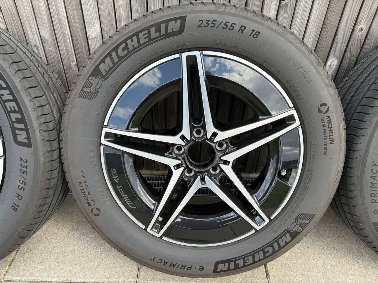 Billede 5 - 18” Mercedes AMG aluhjul til EQA/EQA