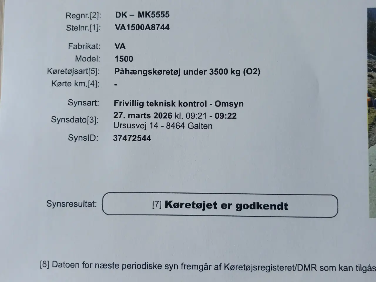 Billede 10 - Nysynet Variant autotrailer sælges