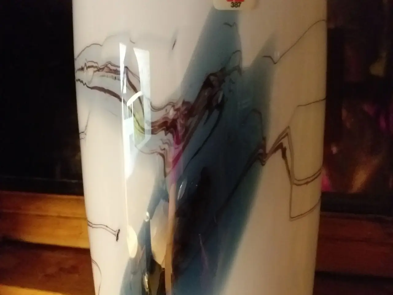 Billede 2 - glas vase