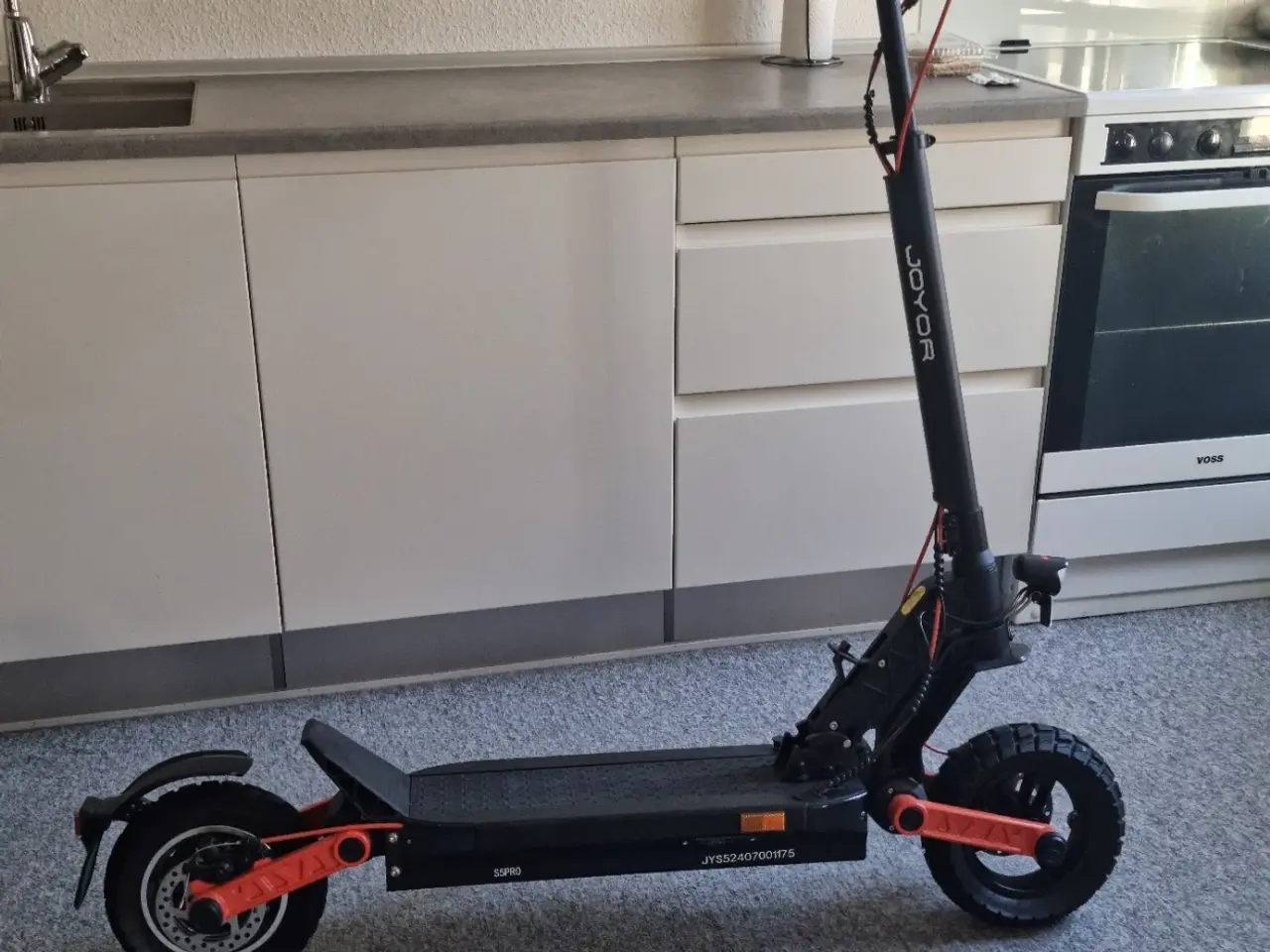 Billede 3 - Joyor S5 pro El-løbehjul med alarm