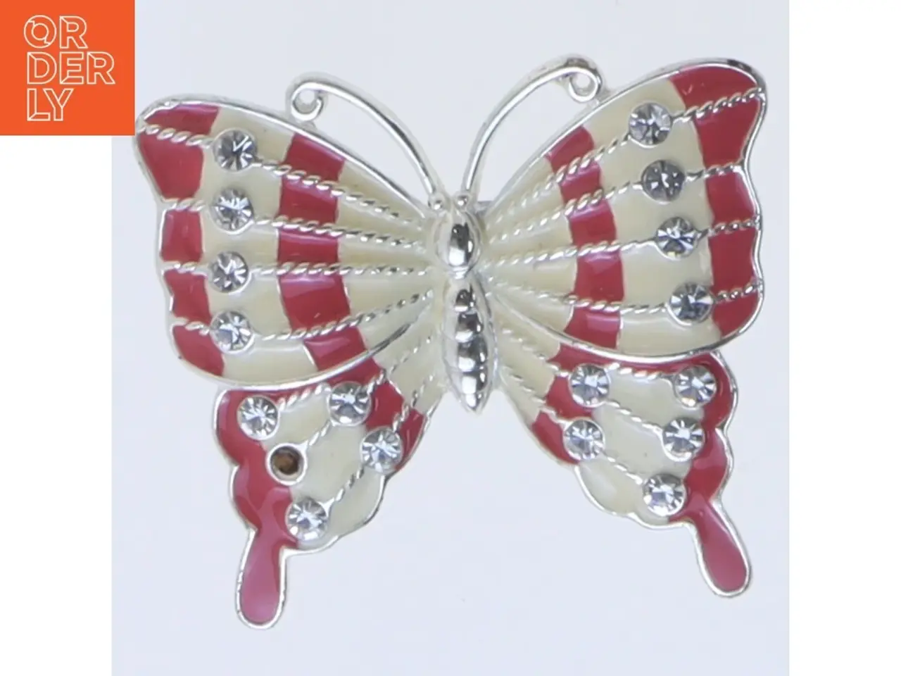 Billede 1 - Sommerfugl broche (str. 4,5x4 cm)