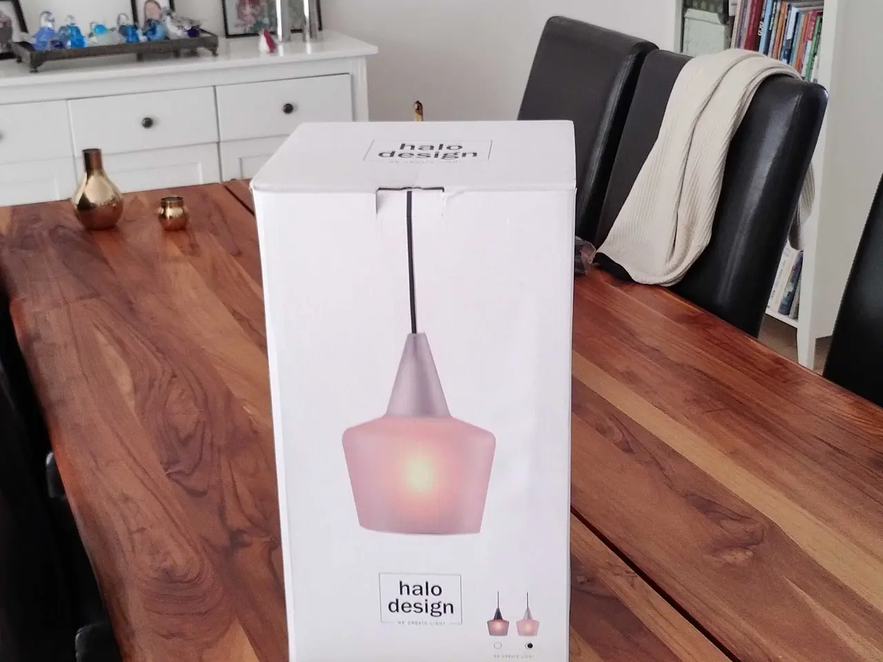 Billede 1 - Glas pendel  lampe