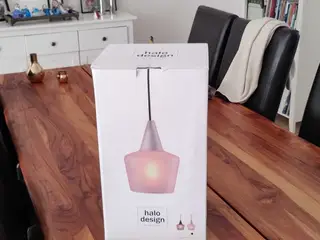 Glas pendel  lampe