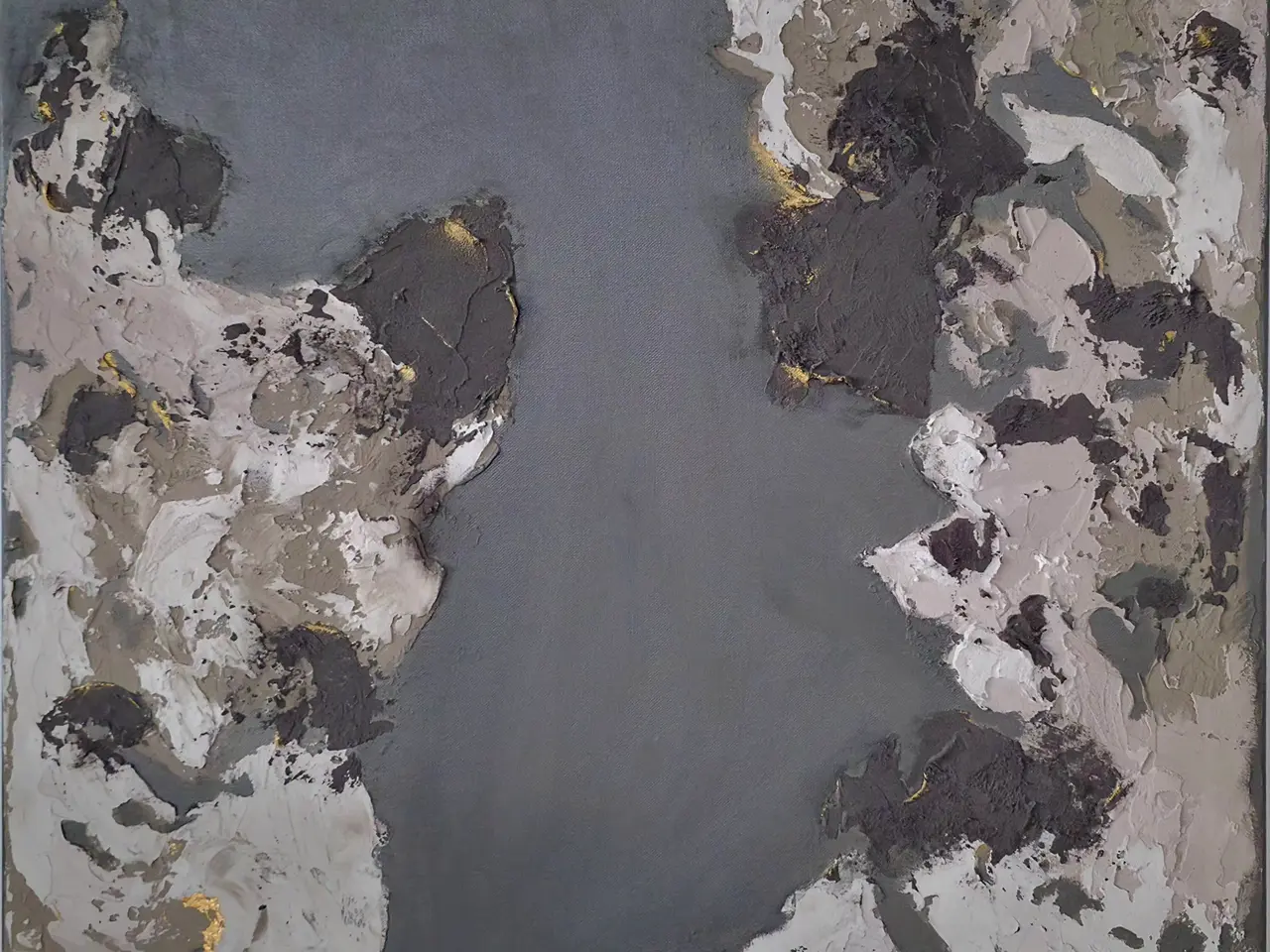 Billede 5 - Abstrakt struktur maleri - 60×80 cm