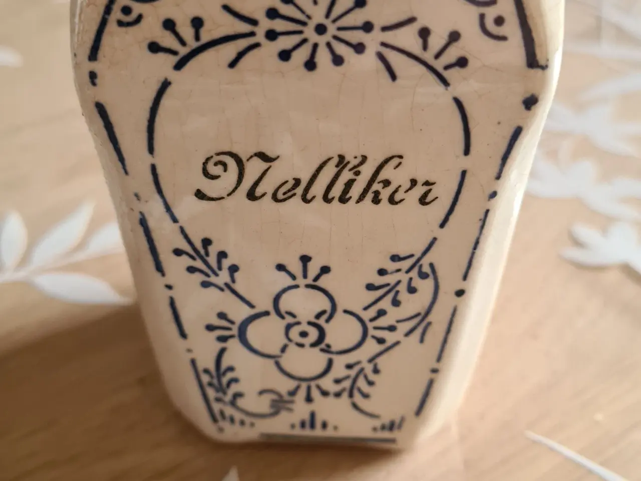 Billede 4 - kryderi holder med låg 4 stk antik