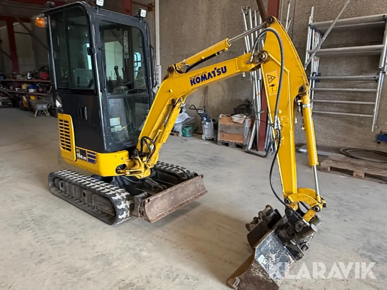 Billede 7 - Minigraver Komatsu Pc 16r hs
