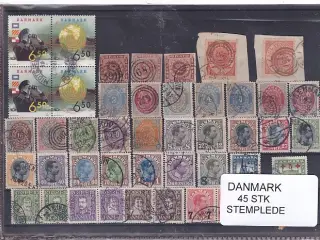 Danmark Samling - 49 Stk. Stemplet