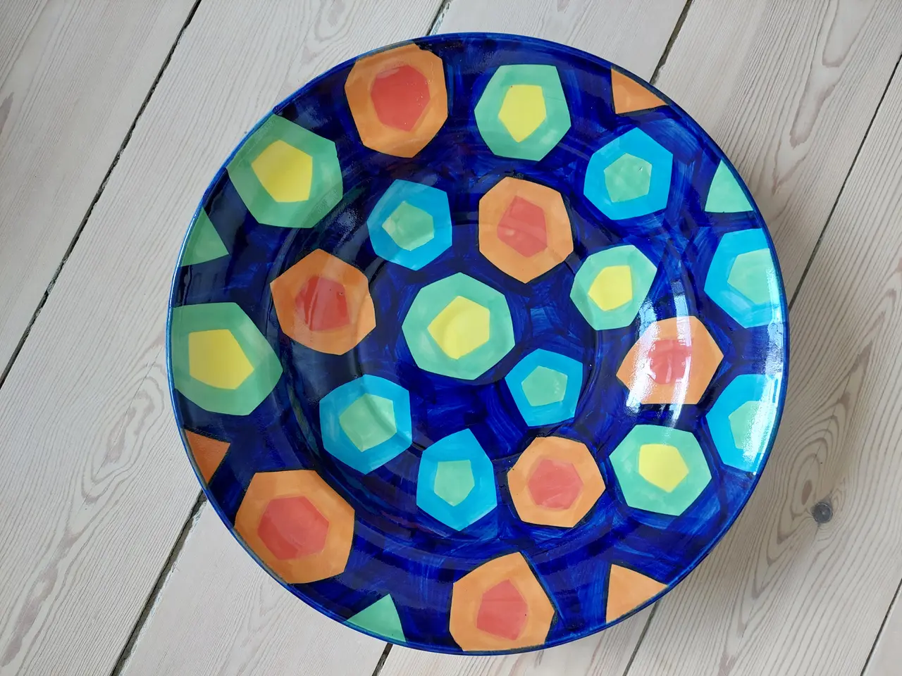 Billede 2 - Stort retro IKEA "Protest" fad – Design Åsa Gray