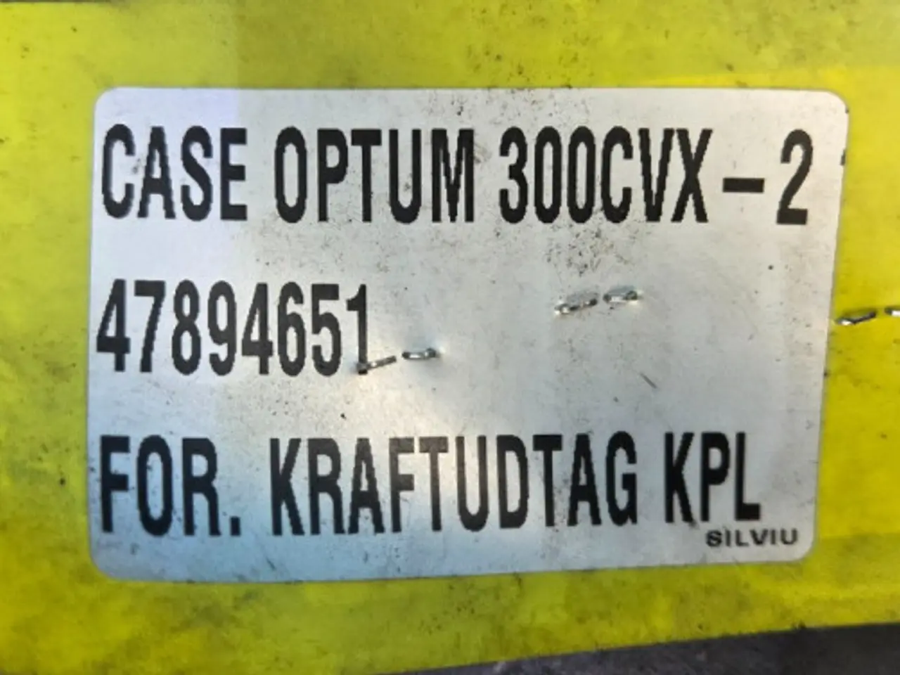 Billede 19 - Case Optum 300 Kraftudtag Kpl 47894651