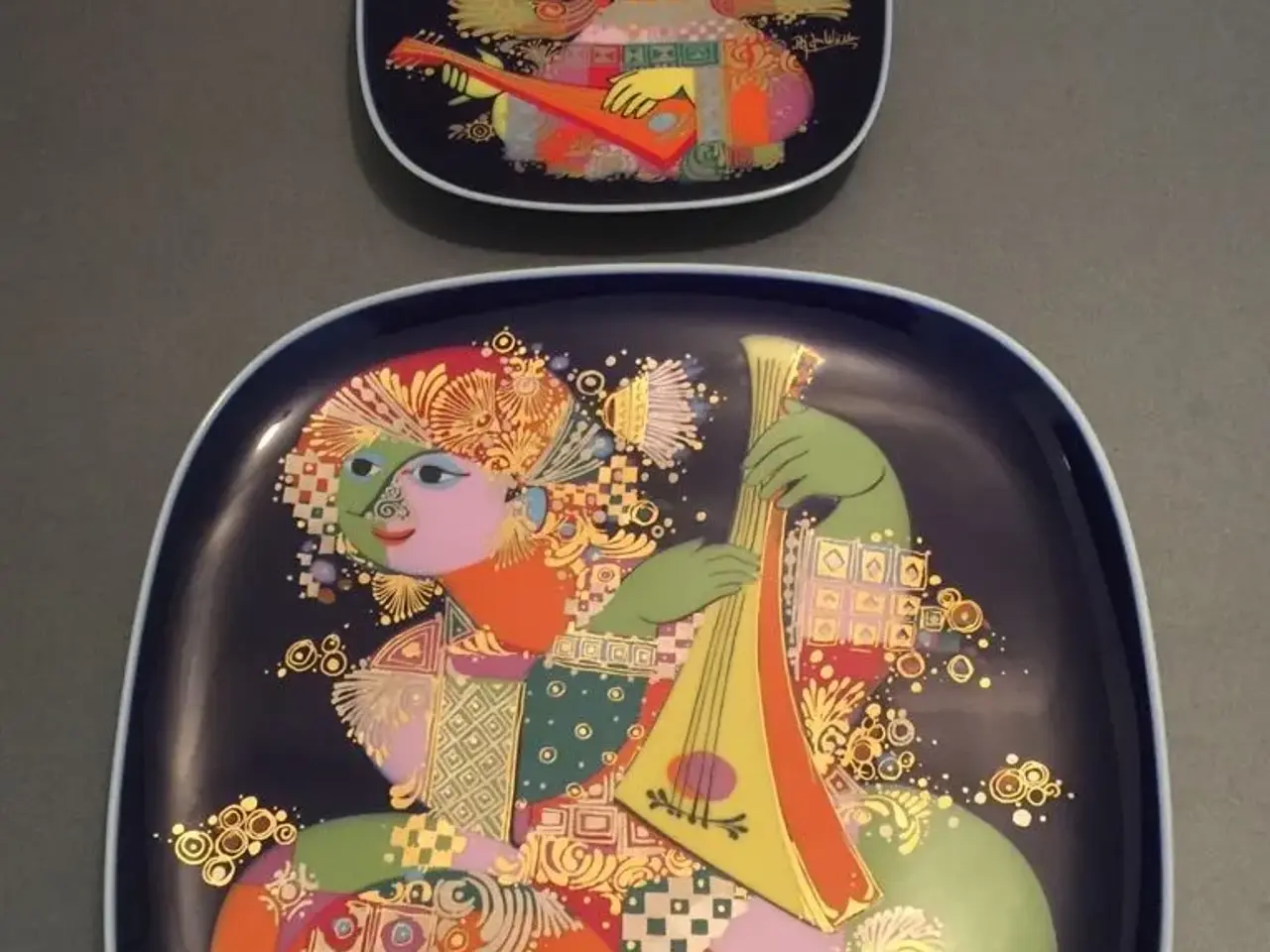 Billede 1 - Retro Wiinblad 1001 Nat Platter/fad