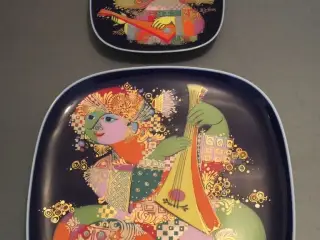 Retro Wiinblad 1001 Nat Platter/fad