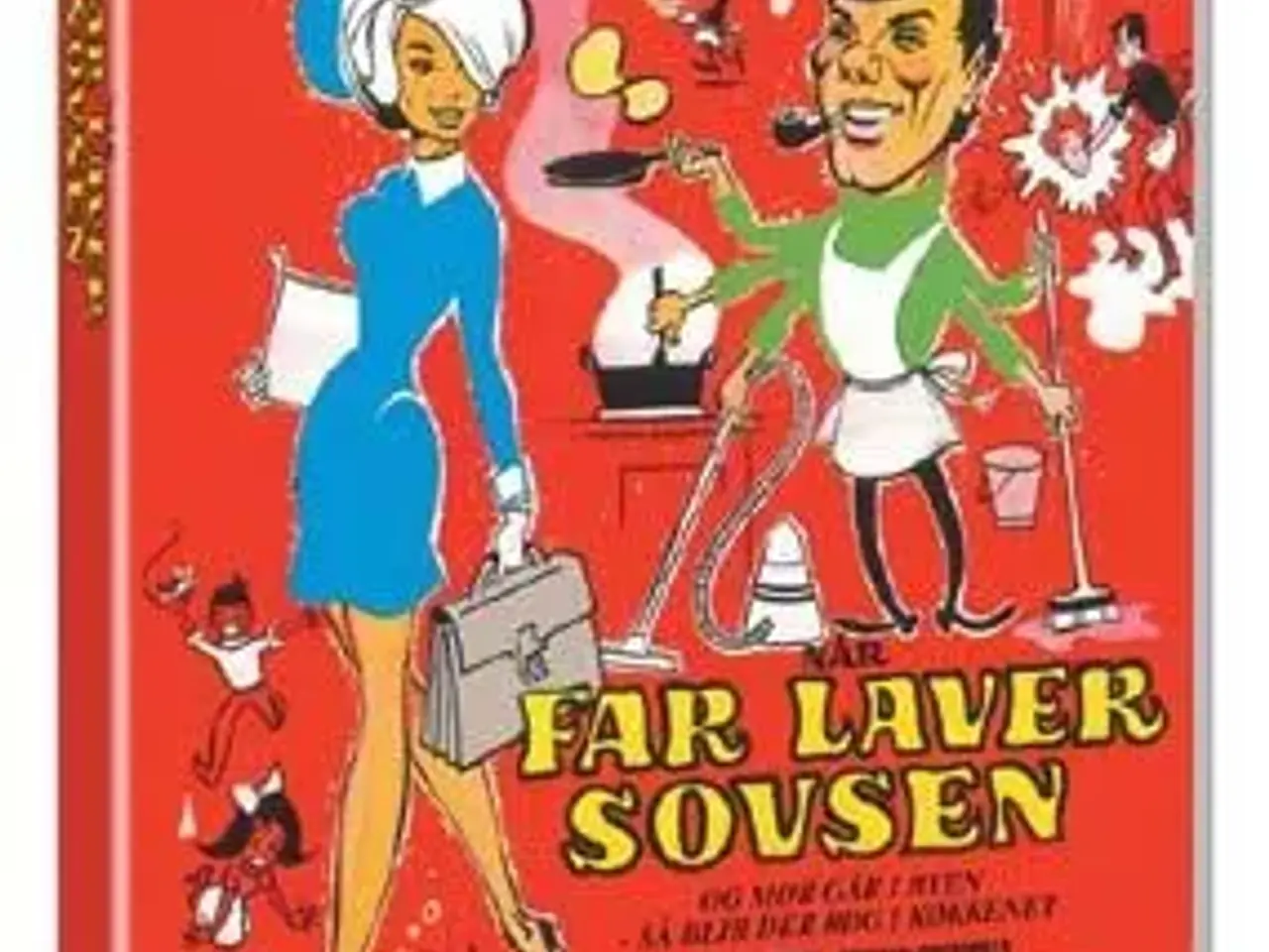 Billede 1 - Far laver sovsen