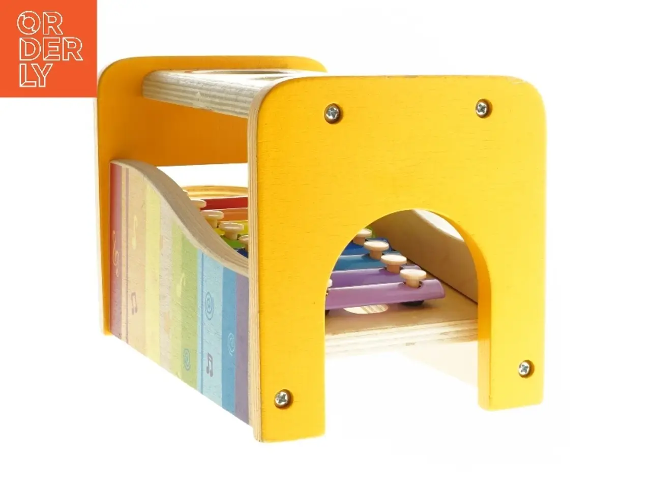 Billede 1 - Farverig træ xylofon fra Hape International (str. 29 x 13 cm)