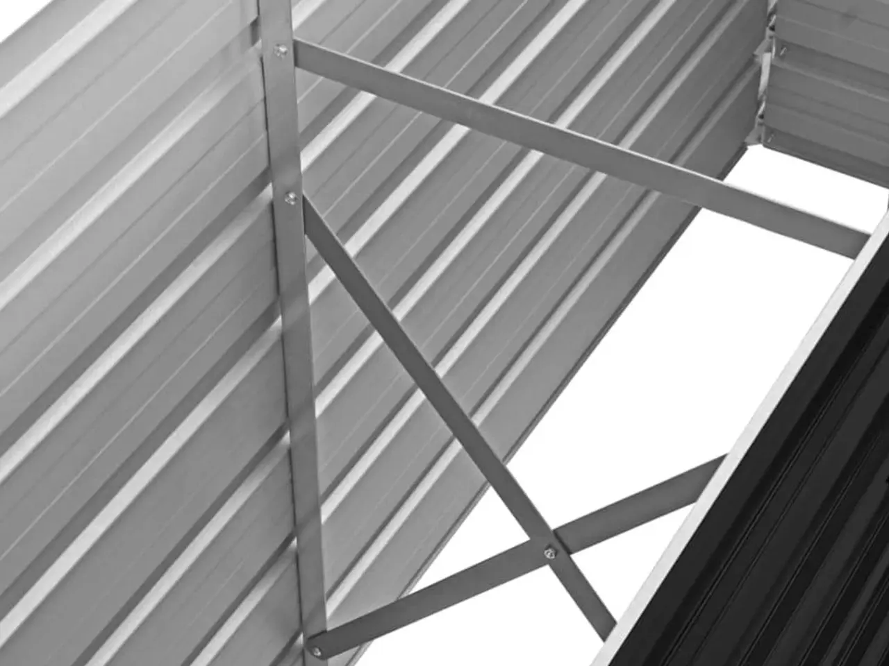 Billede 4 - Hævet plantekasse 160 x 40 x 77 cm - antracitgrå