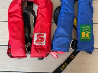 Redningsveste, børn, oppustelige