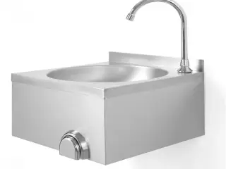 Håndvask med knæbetjening – B400 x D400 x H240 mm