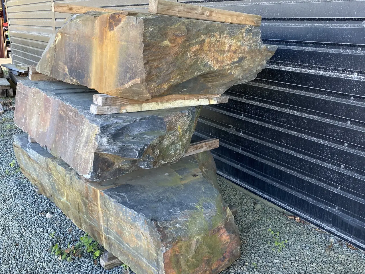 Billede 2 - Skifer blokke 