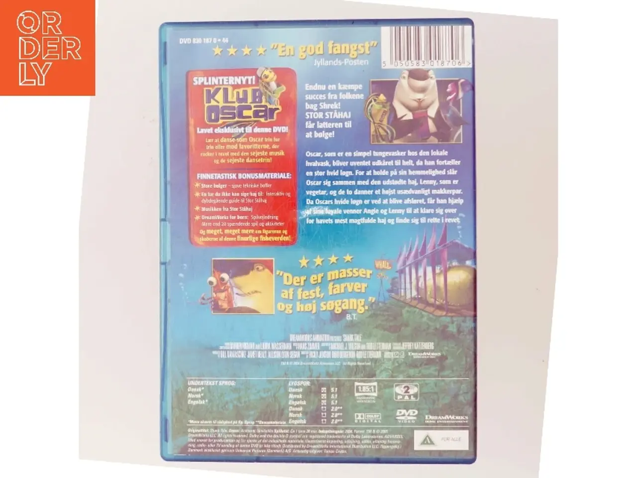 Billede 3 - Stor Ståhaj med Will Smith (DVD)