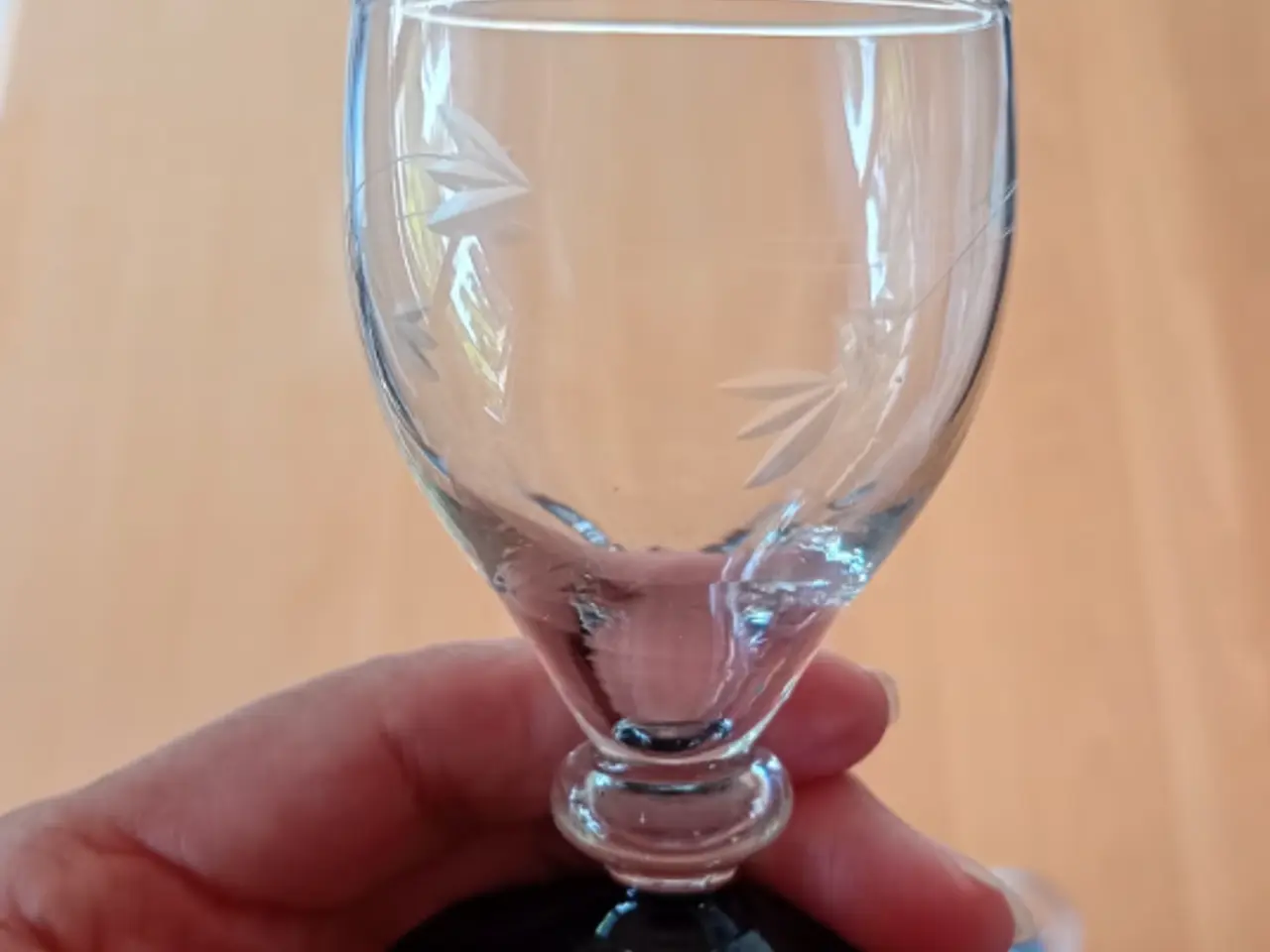 Billede 2 - Glas på sort fod - Lot - (Ranke?)