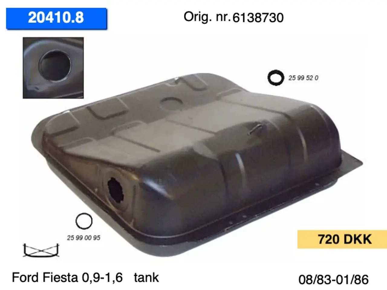 Billede 3 - Ford Fiesta (76-02) tanke