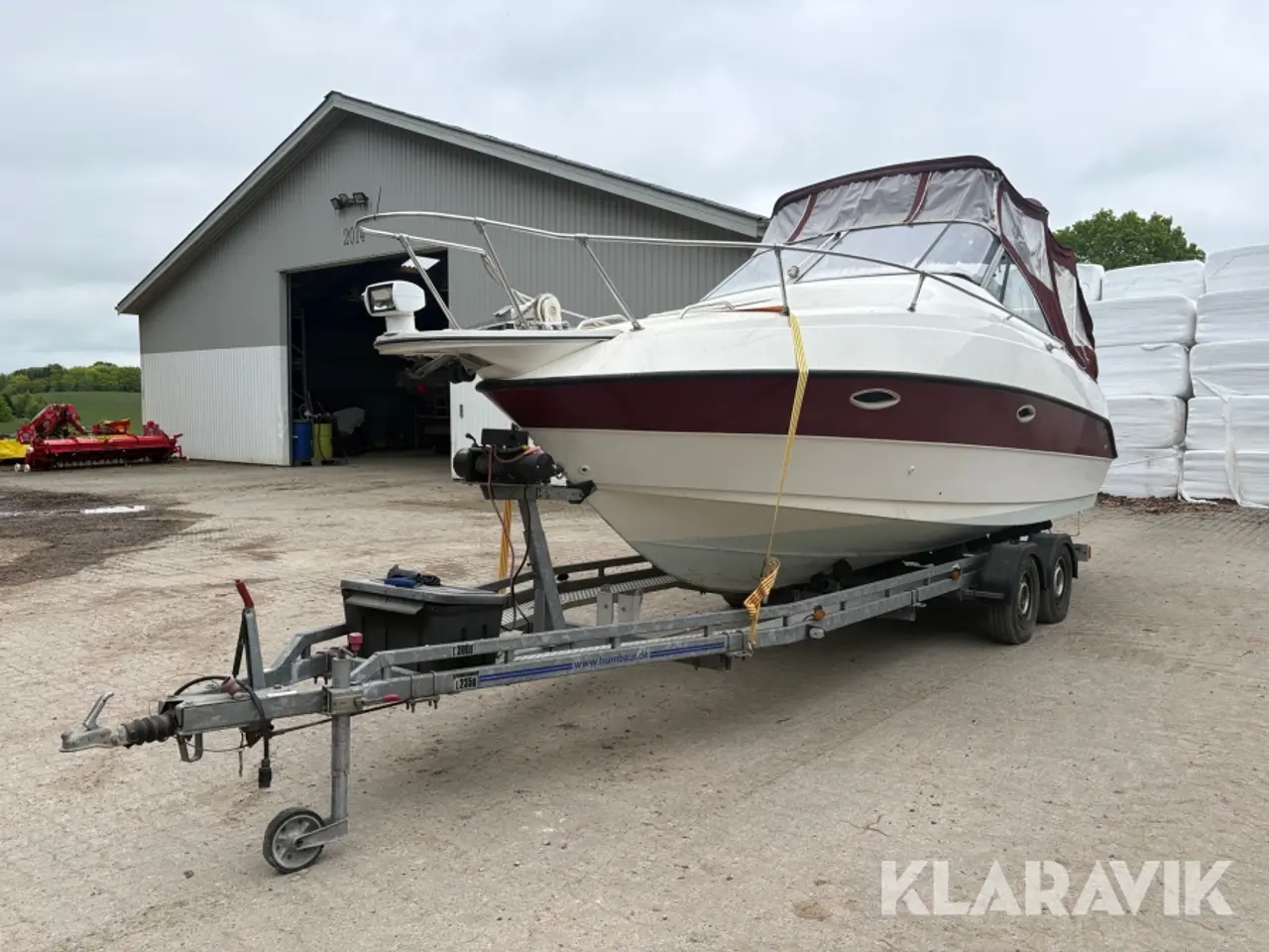 Billede 1 - Båd Larson 258 MidRange CabinCruiser m./Humbaur trailer