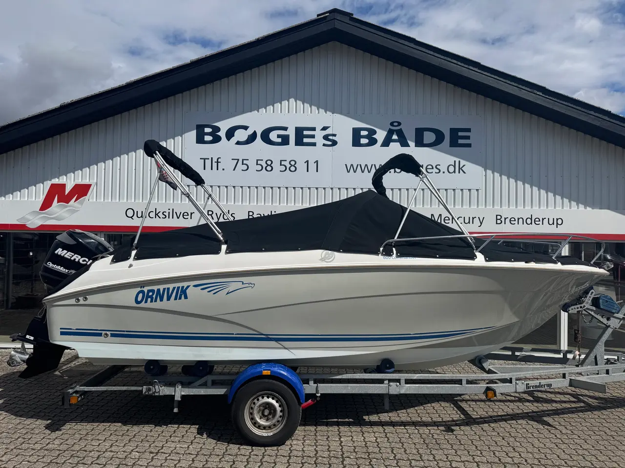 Billede 1 - 600 Commander CLX med 125 hk Mercury-DFI Optimax og Bådtrailer