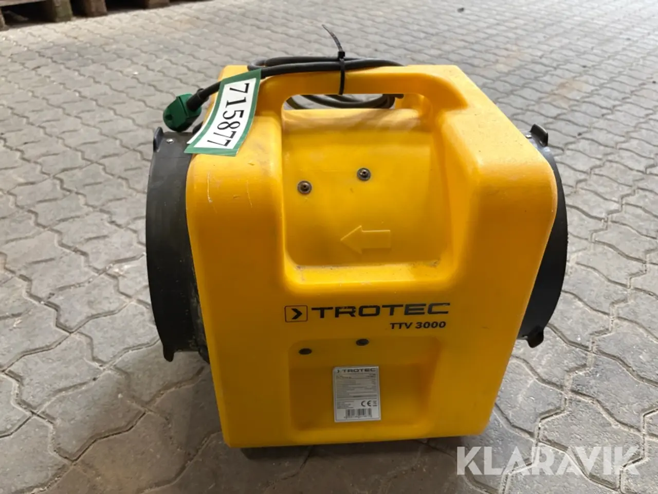 Billede 5 - Ventilator Trotec TTV 3000 og 2 varmetæpper