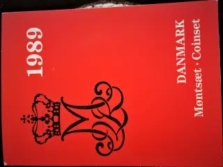 DET KGL MØNTSÆT 1989 Margrethe II TOP Stand!