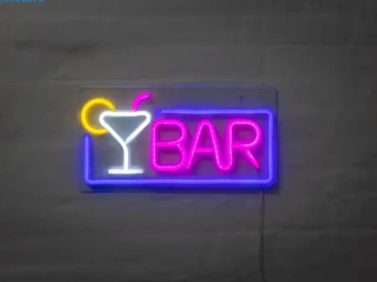 Billede 1 - Neon barskilt