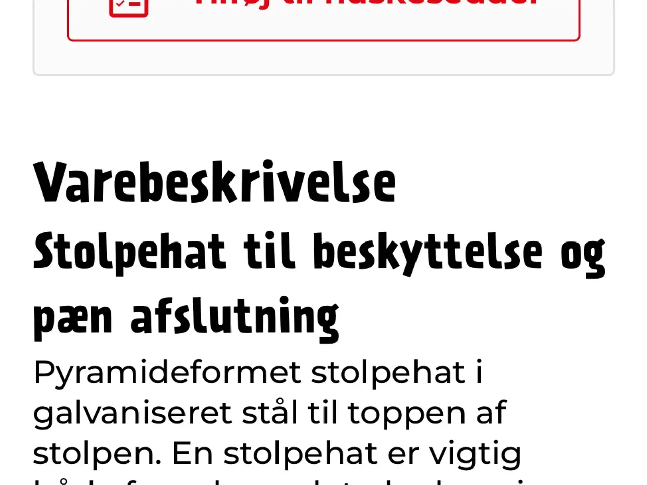 Billede 6 - Ny Stolpehat 40 stk.