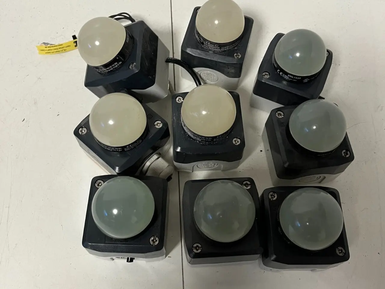 Billede 10 - 9x Banner K50LYXXP Indicator Lights - 18-30V DC -