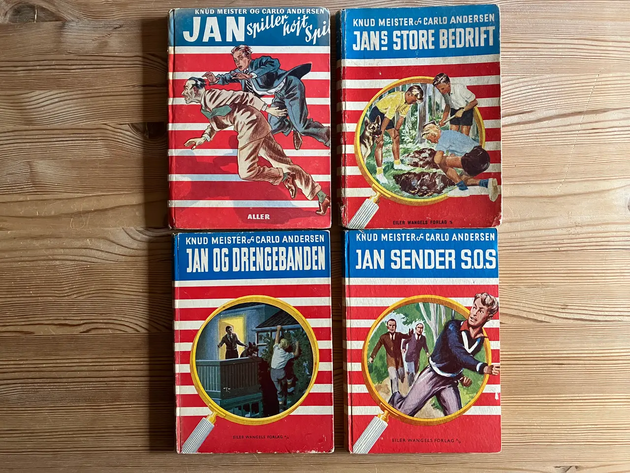Billede 1 - NEDSAT: 39 gamle JAN bøger