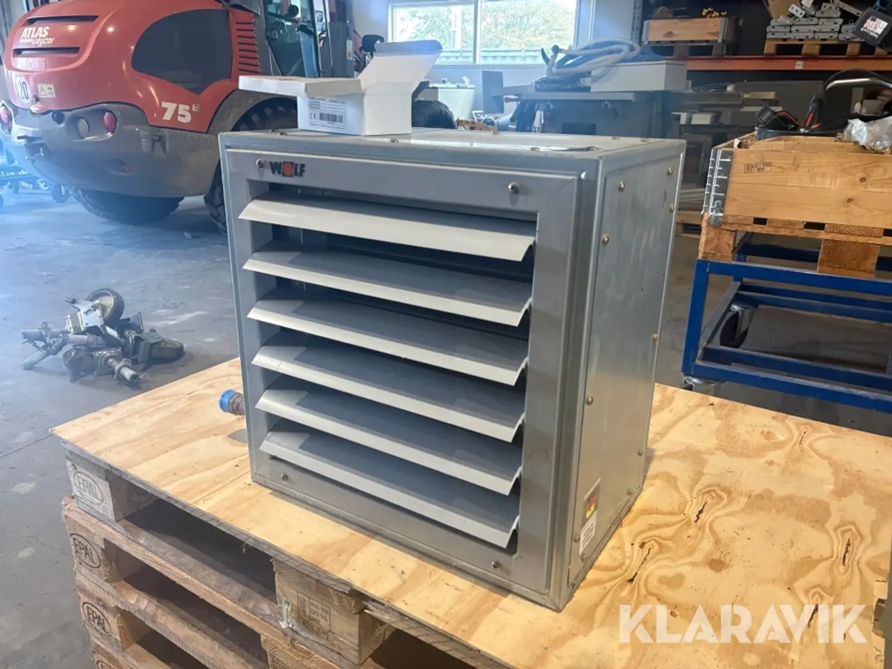 Billede 1 - Kalorifere / varmeventilator Wolf LH25-2