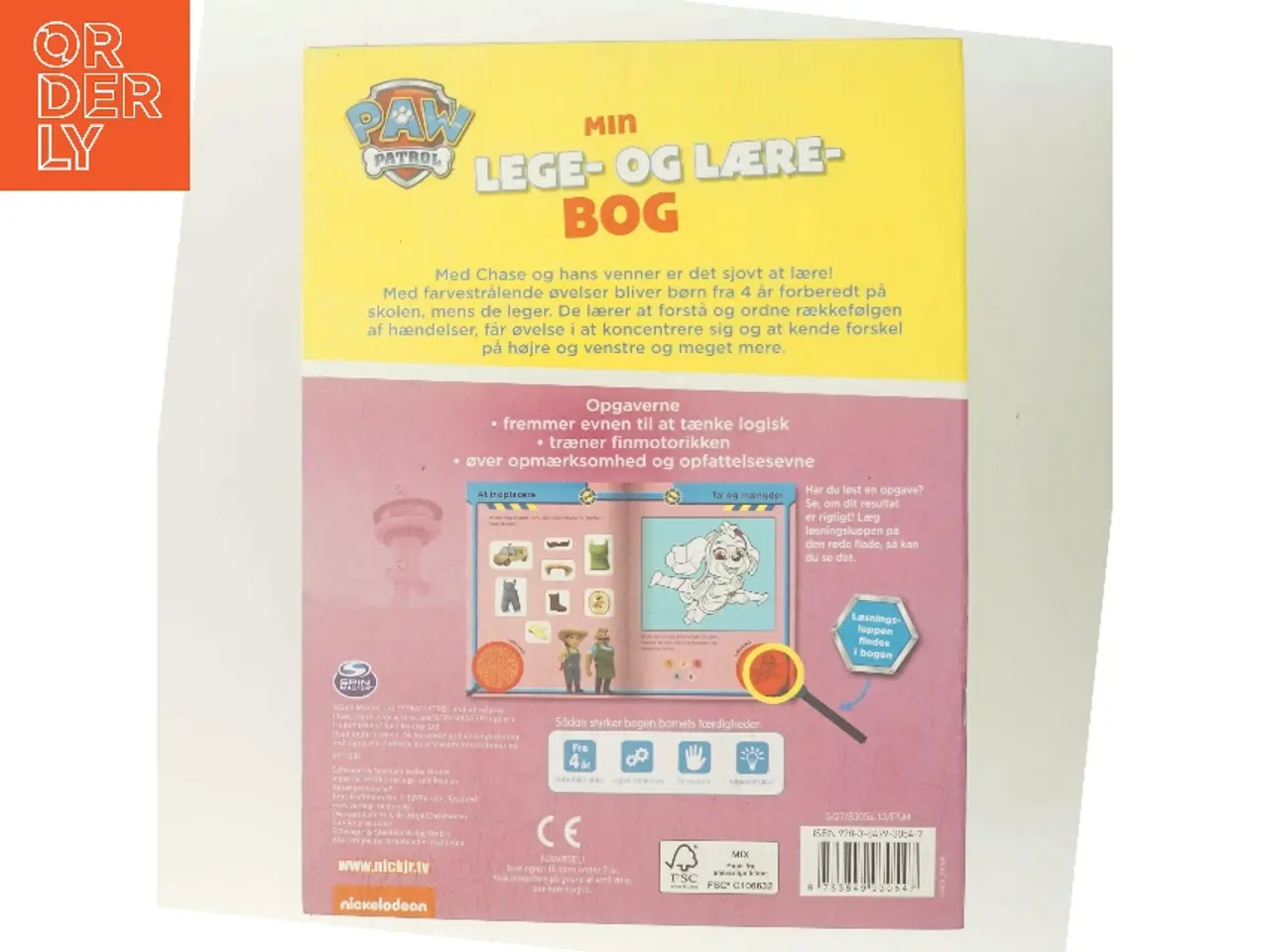 Billede 3 - PAW Patrol – Min lege- og lærebog (Bog)