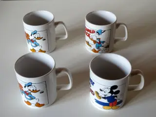 4 Retro Disney krus fra 70’erne