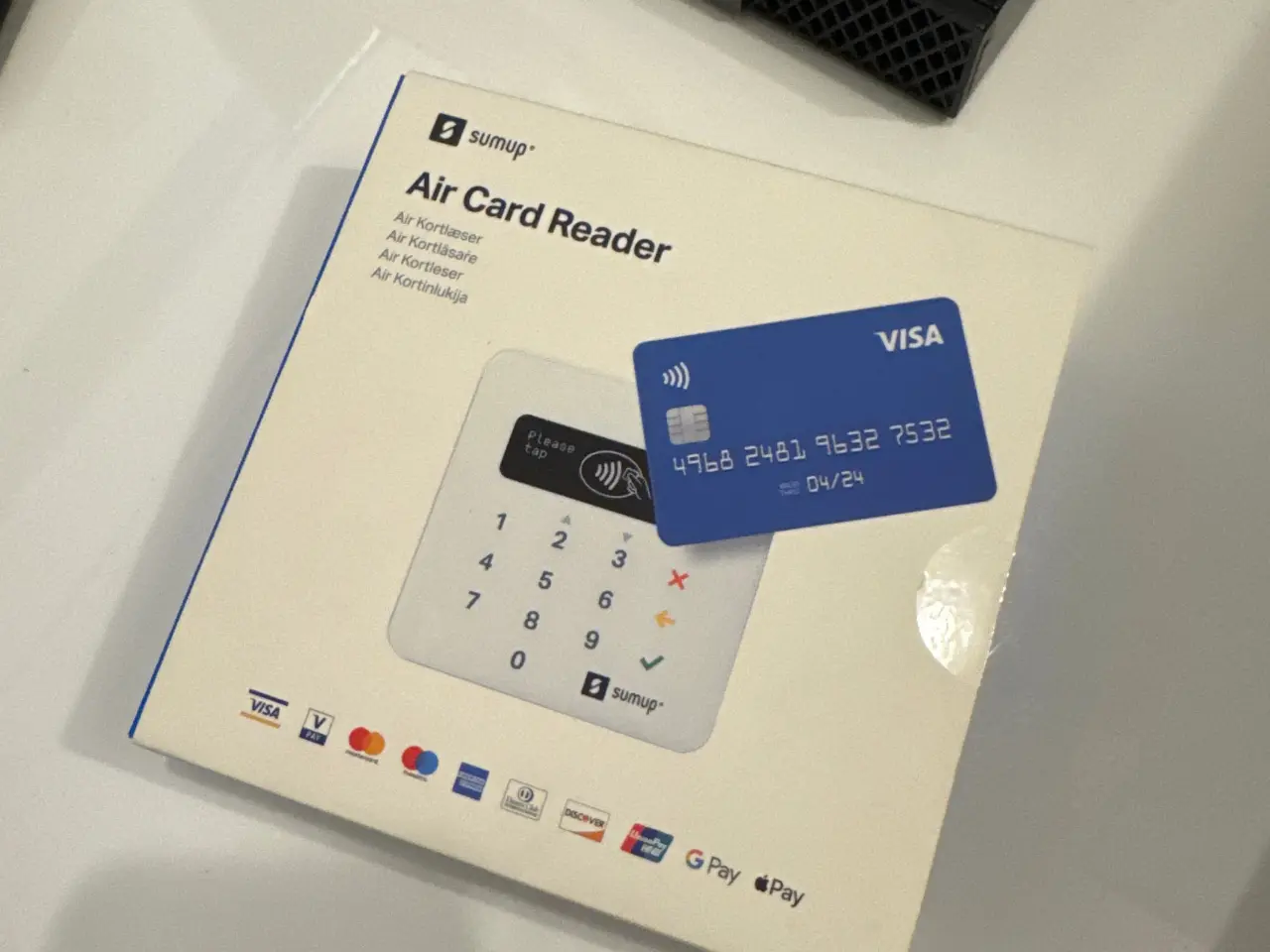 Billede 2 - UDLEJES - sumup Air Card Reader