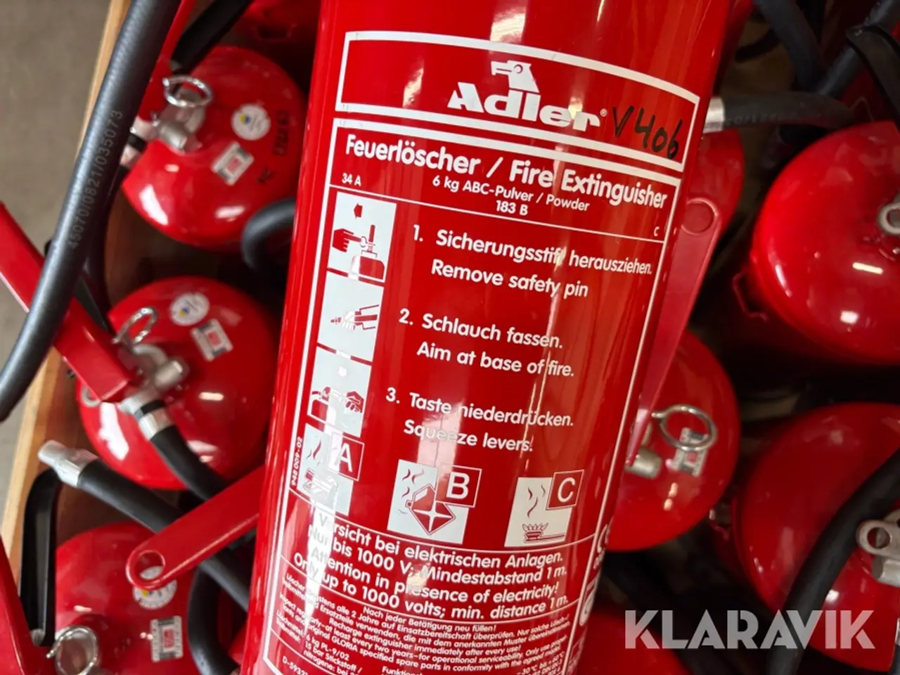Billede 3 - Brandslukkere Adler - 25 styks