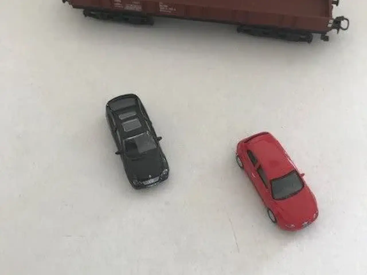 Billede 2 - Märklin Fladvogn H0 med biler