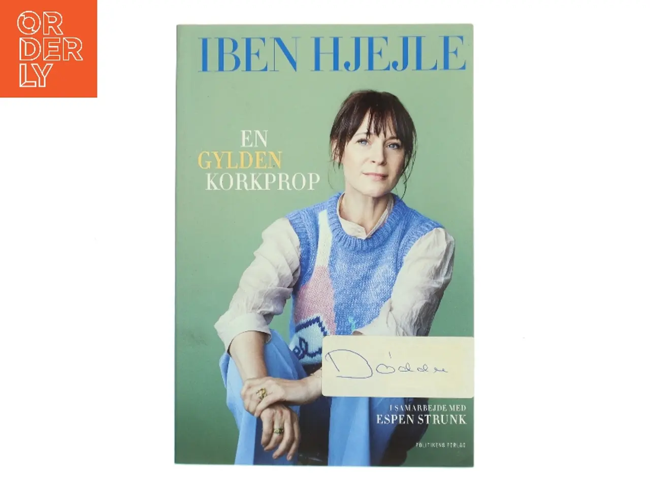 Billede 1 - En gylden korkprop af Iben Hjejle (Bog)