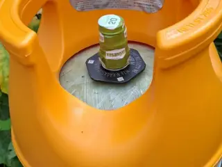 5 Kg letvægts gasflaske. Ny fuld og plomberet.