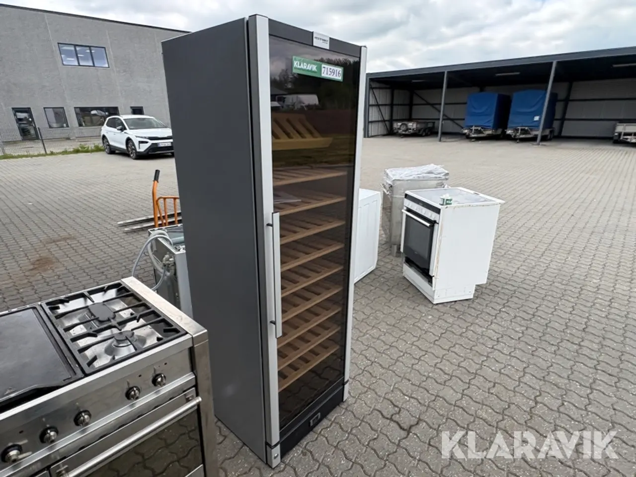 Billede 2 - Vinkøleskab Vestfrost FZ 365 W silver