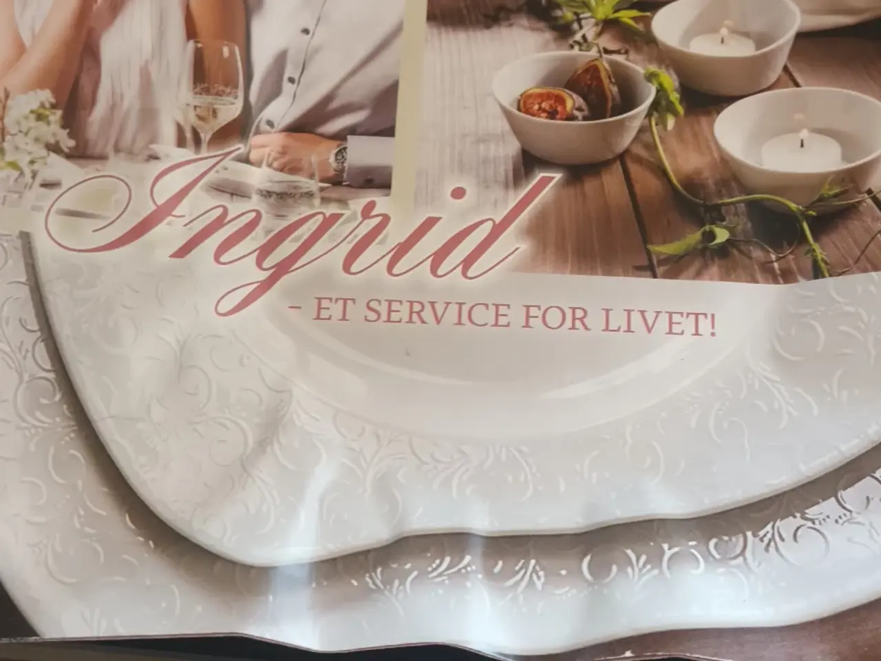 Billede 3 - Ingrid firkløver terllerken 