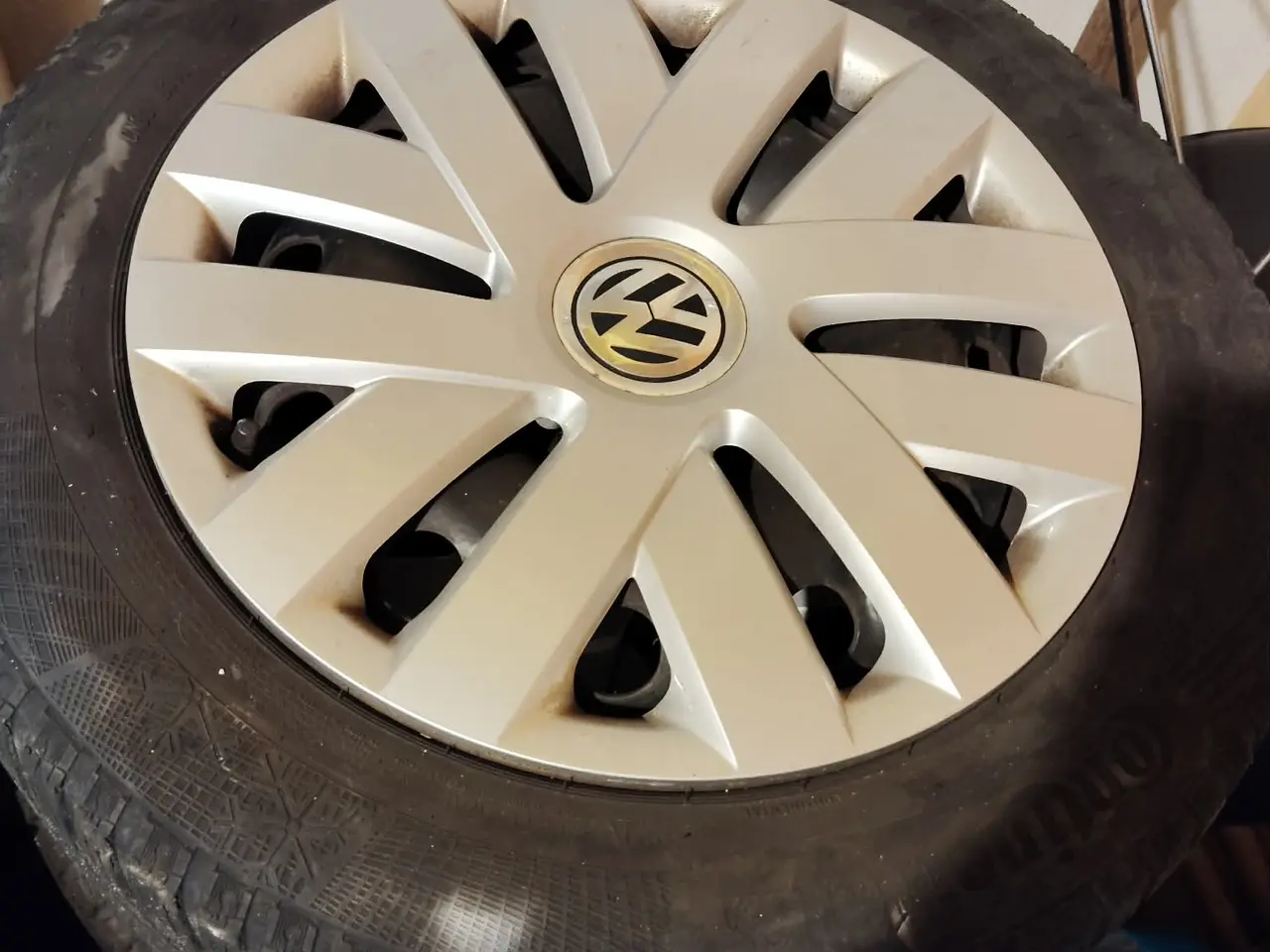 Billede 1 - Vinter fælge til vw de er som nye
