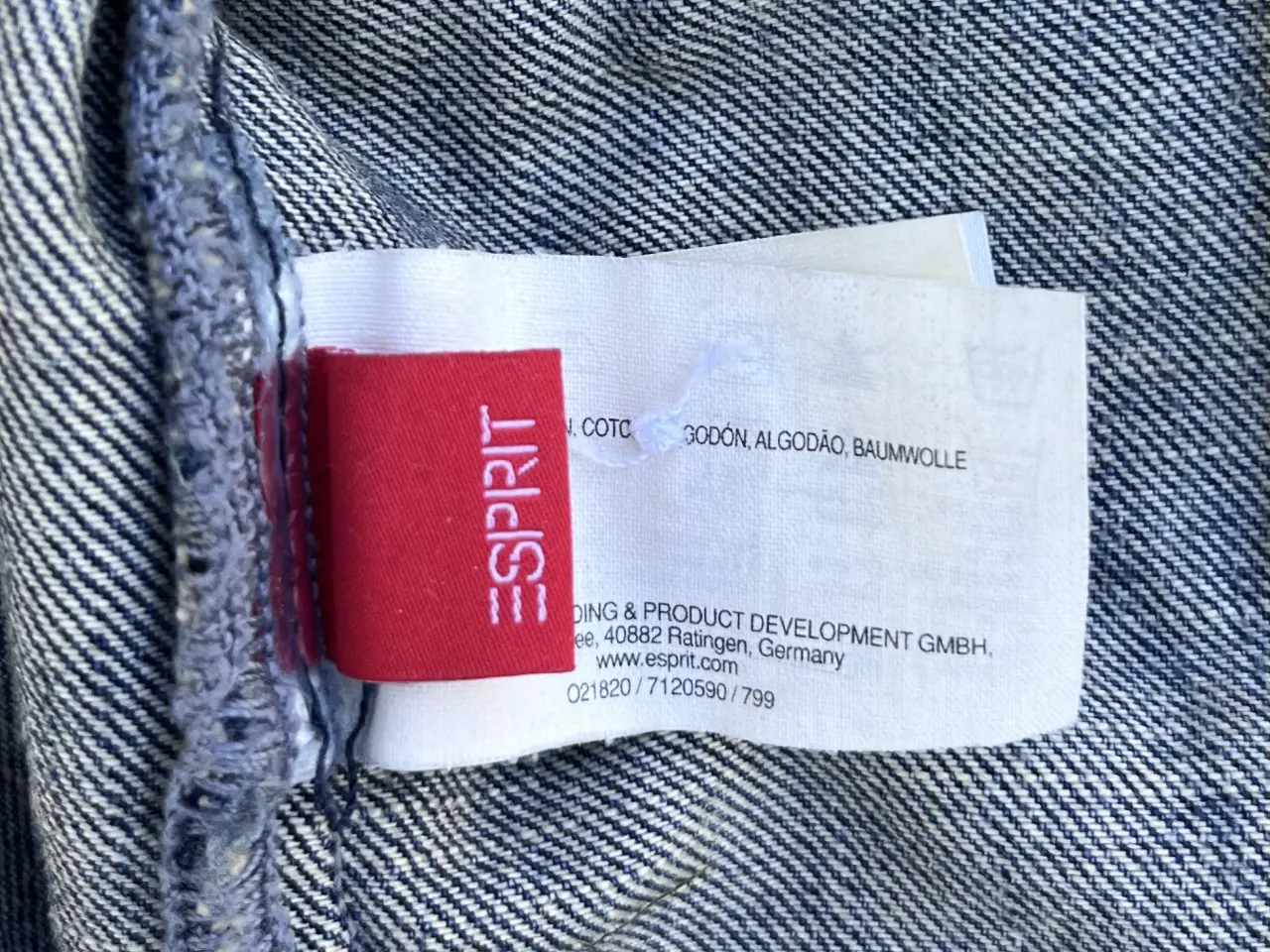 Billede 9 - Vintage Esprit Denimvest str L