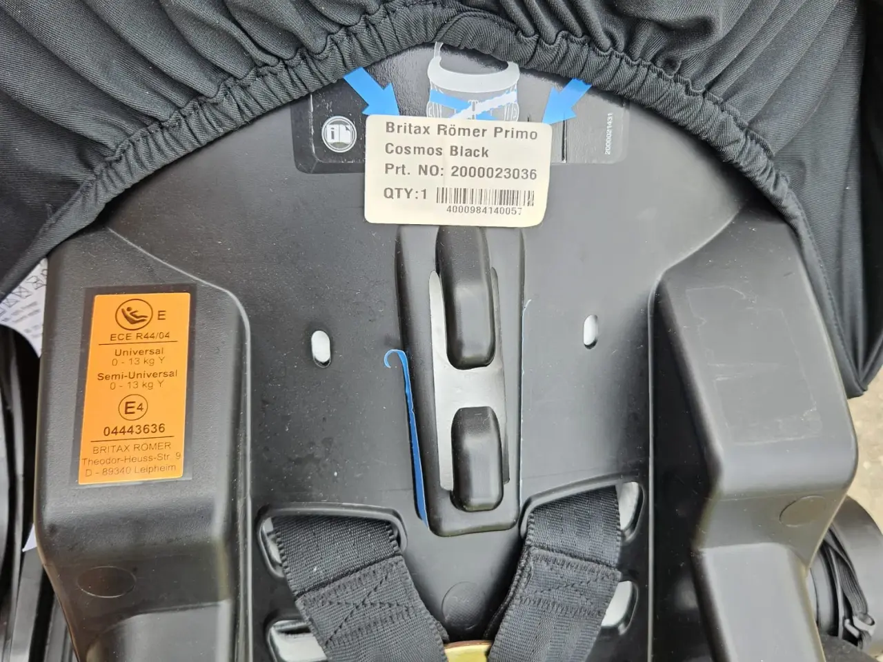 Billede 4 - Autostol med isofix Britax Römer 0-13 kg