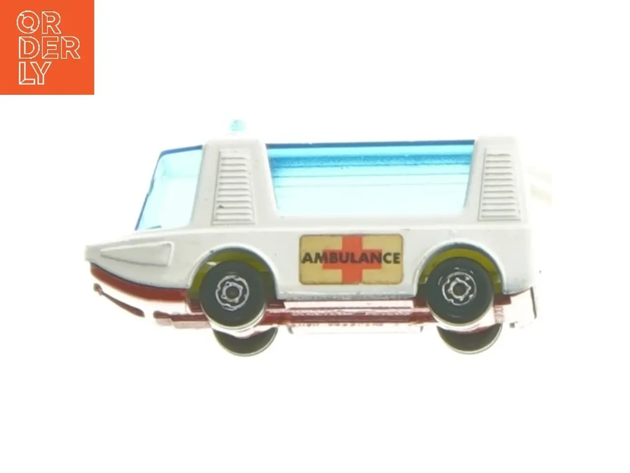 Billede 1 - Matchbox ambulance legetøjsbil fra Matchbox (str. 7 cm)