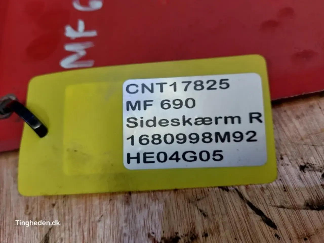 Billede 9 - Massey Ferguson 690 Sideskærm R. 1680998M92